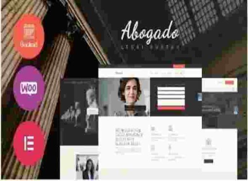Abogado Theme GPL Lawyer Firm & Legal Bureau WordPress Theme