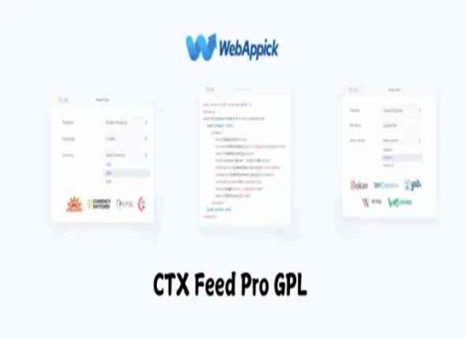 CTX Feed Pro GPL WooCommerce Product Feed Manager