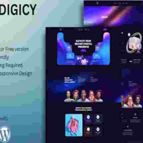Digicy Digital Marketing Agency Elementor Template Kit GPL