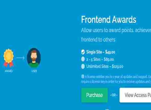 Frontend Awards GPL – GamiPress