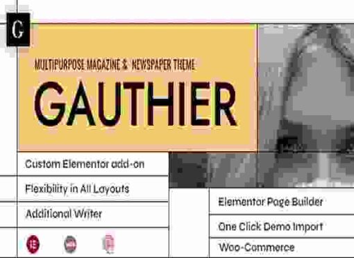 Gauthier Theme GPL Multipurpose Newspaper Theme