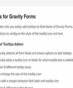Gravity Forms Tooltips GPL – WPMonks