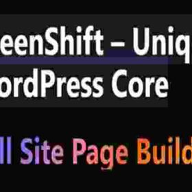 GreenShift GPL Unique WordPress Core Plugin