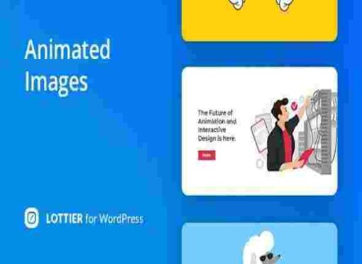 Lottier GPL Lottie Animated Images for WordPress Editor