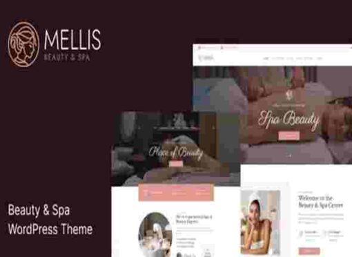 Mellis Spa & Beauty & WordPress Theme GPL