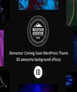 Mountain Theme GPL Elementor Coming Soon WordPress Theme