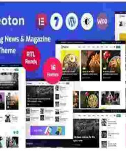 Neoton Theme GPL News Magazine WordPress Theme
