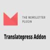 Newsletter Translatepress Addon GPL Plugn
