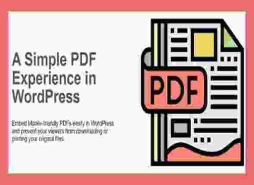 PDF Embedder Premium GPL Plugin