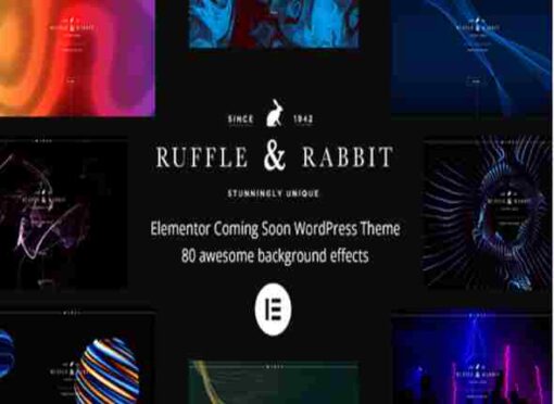 Rabbit Theme GPL Exclusive Coming Soon WordPress Theme