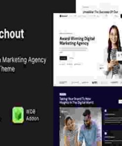 Reachout Theme GPL Social Media Marketing Agency WordPress Theme