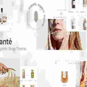 Sante Theme GPL Organic Shop WordPress Theme