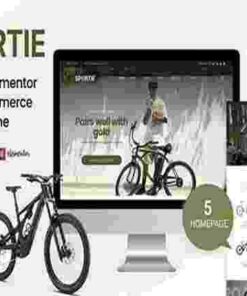 Sportie Theme GPL Elementor WooCommerce Theme