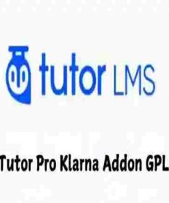 Tutor Pro Klarna Addon GPL