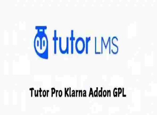 Tutor Pro Klarna Addon GPL
