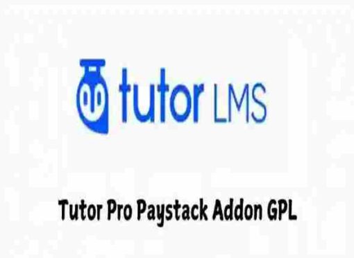 Tutor Pro Paystack Addon GPL