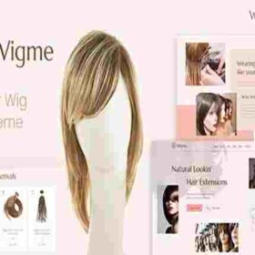 Wigme Theme GPL Hair Extensions WooCommerce Shop