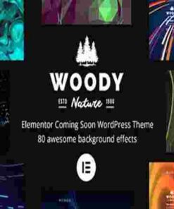Woody Theme GPL Elementor Coming Soon WordPress Theme