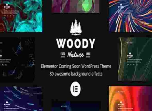 Woody Theme GPL Elementor Coming Soon WordPress Theme