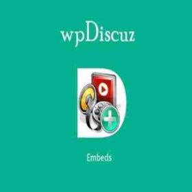 wpDiscuz Embeds Addon GPL Plugin