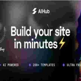 AI Hub Theme GPL Startup & Technology WordPress Theme