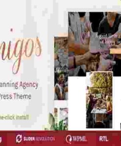 Amigos Theme GPL Party & Celebration Event Agency Theme