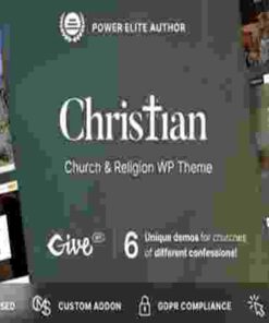 Christian Theme GPL Church WordPress Theme