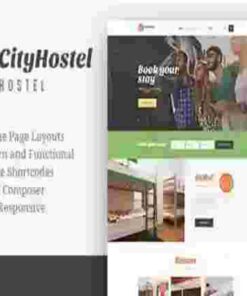 City Hostel Theme GPL A Travel & Hotel Booking WordPress Theme