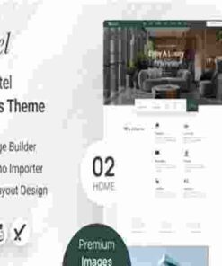 Dahotel Theme GPL Luxury Hotel WordPress Theme