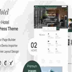 Dahotel Theme GPL Luxury Hotel WordPress Theme