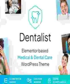 Dentalist Theme GPL Medical and Dentist WordPress Theme