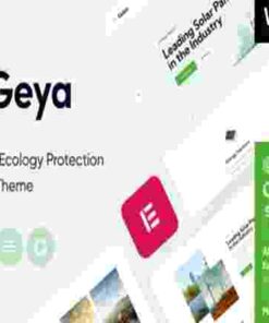Geya Theme GPL Renewable Energy & Ecology WordPress Theme