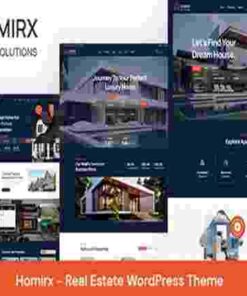 Homirx Theme GPL Real Estate WordPress Theme