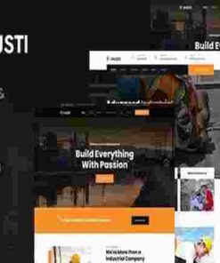 Inusti Theme GPL Factory & Industrial WordPress Theme