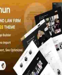 Kanun Theme GPL Lawyer & Law Firm WordPress Theme