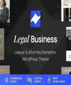 Legal Business Theme GPL Attorney & Lawyer WordPress Theme
