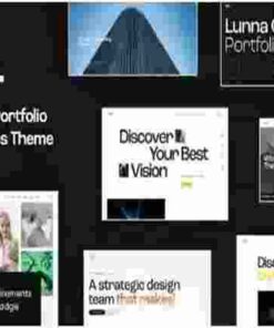Lunna Theme GPL Creative Portfolio WordPress Theme