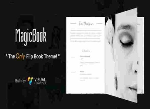 MagicBook GPL A 3D Flip Book WordPress Theme