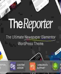 The Reporter Theme GPL Newspaper Editorial WordPress Theme