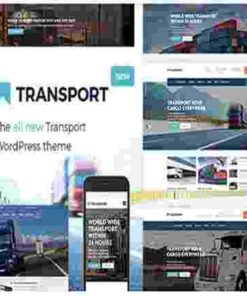 Transport Theme GPL WP Transportation & Logistic Theme