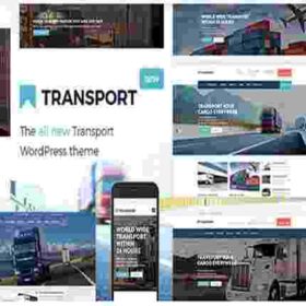 Transport Theme GPL WP Transportation & Logistic Theme