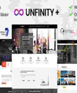 Unfinity One Page WordPress Theme GPL