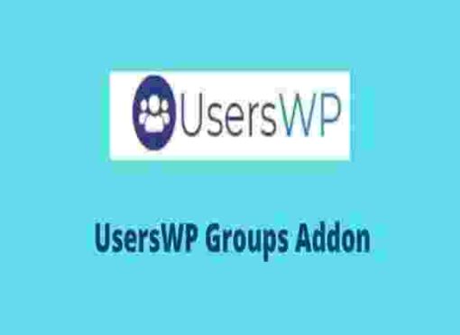 UsersWP Groups Addon GPL Plugin
